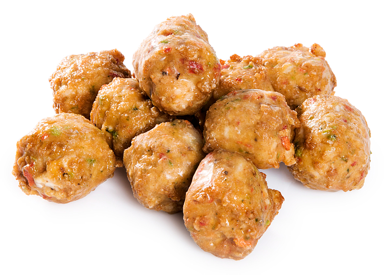 Chicken meat balls plus grean vegetables   1,2kg