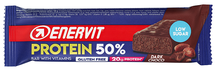 E sport protein 50% dark choco   40g