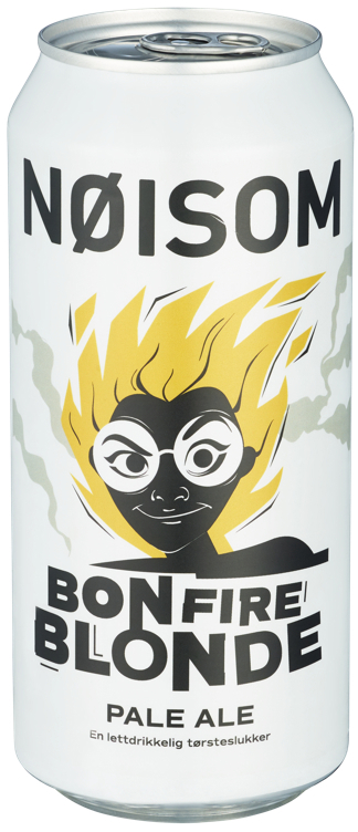 Nøisom bonfire blonde   pale ale bx   4,7%   12x44cl