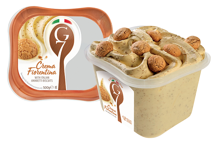 Crema fiorentina italiensk iskrem 1l