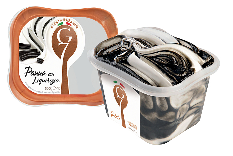 Panna con liquirizia   1l