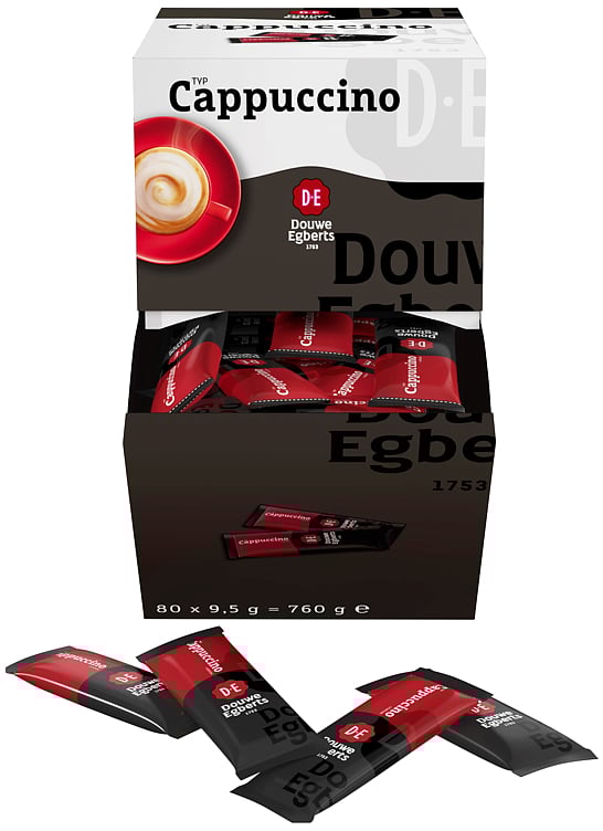 Pulverkaffe cappucino sticks   80stk