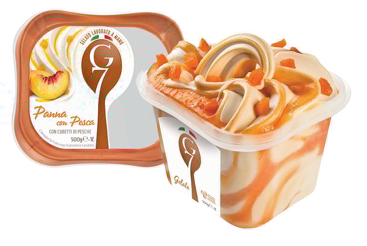 Panna con pesca   1l