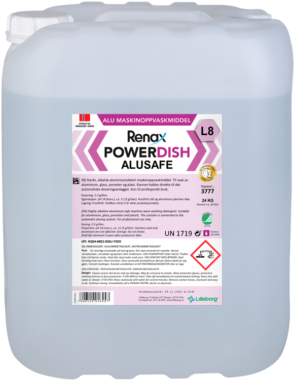 Suma alu-vask l8 maskinoppvask   20l