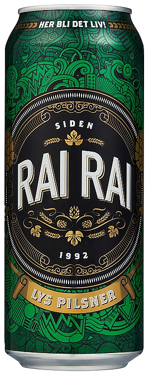 Rai rai pils   4,7%   24x50cl
