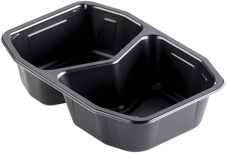 Duniform hmr 2-rom, 0,54+0,4l sort  312stk