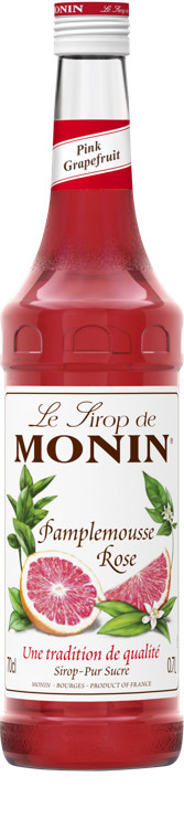 Monin pink grapefruit syrup  70cl