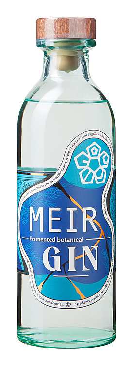Meir fermented botanical gin   43%   50cl