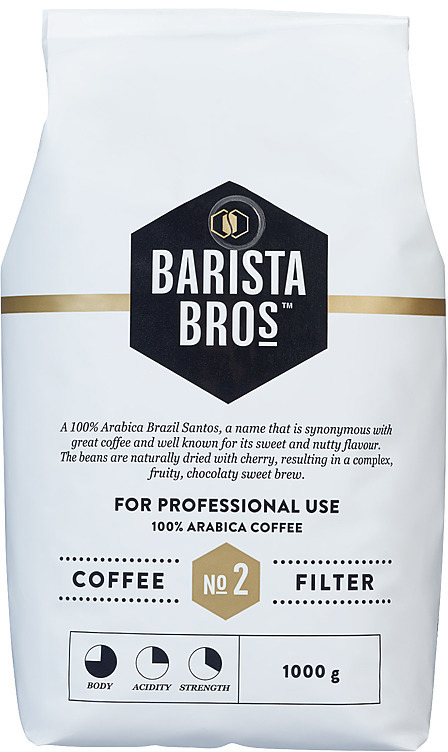 Barista bros no2 santos coffee filter  7x1kg