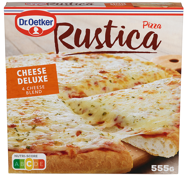 Dr.oetker pizza rustica 4-cheese 555g