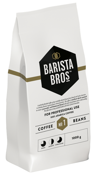 Barista bros no1 dark roast coffee beans 6x1kg