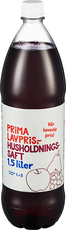Husholdningssaft 1,5l