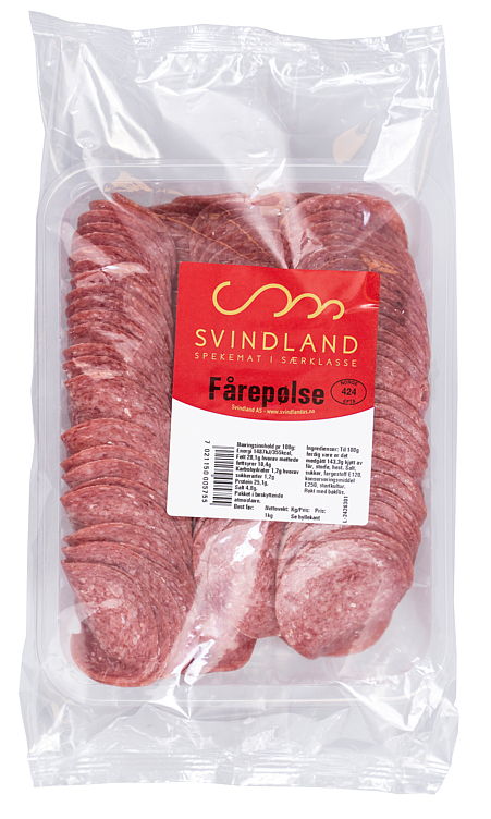 Fårepølse skåret   1kg