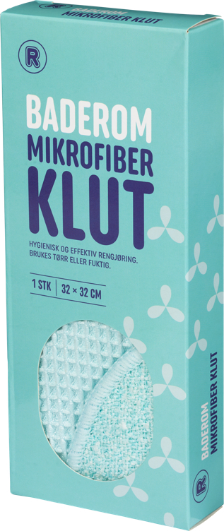 Soft style mikrof.klut baderom 1stk