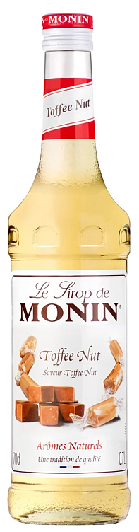 Monin toffee nut syrup 70cl