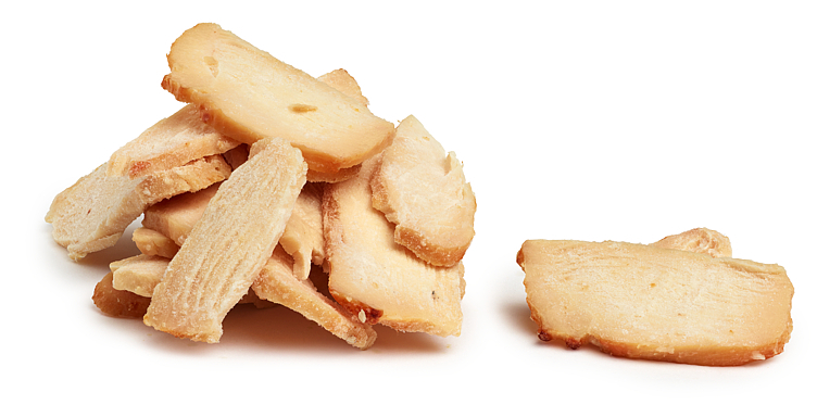 Kyllingfillet/skiver 5 mm grillet 2,5kg månedspris