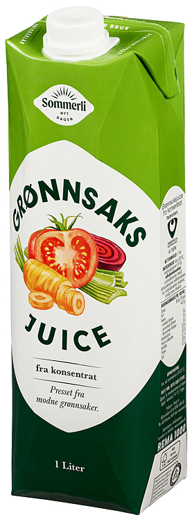 Grønnsaksjuice 1l