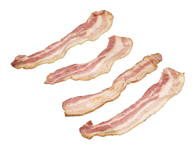 Bacon stekt skivet import   600g