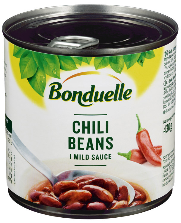 Chili bønner i saus 430g
