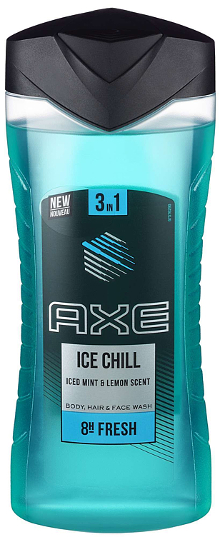 Axe ice chill 3i1 shower gel 400ml