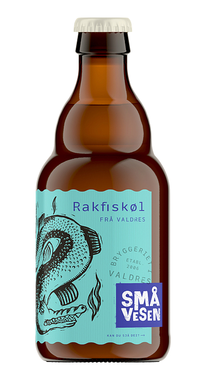 Marmæle rakfiskøl frå valdres   4,7%   20x33cl