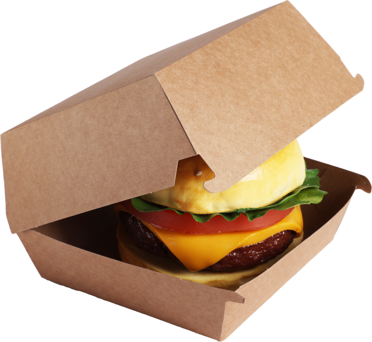 Burgerbox xxl 145x145x76mm 600stk