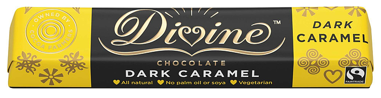Caramel dark chocolate 35g