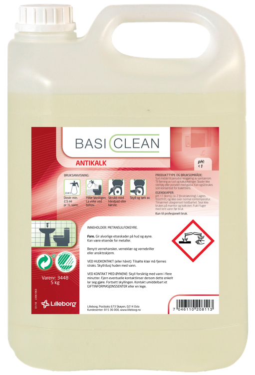 Basic clean anti calc   5kg