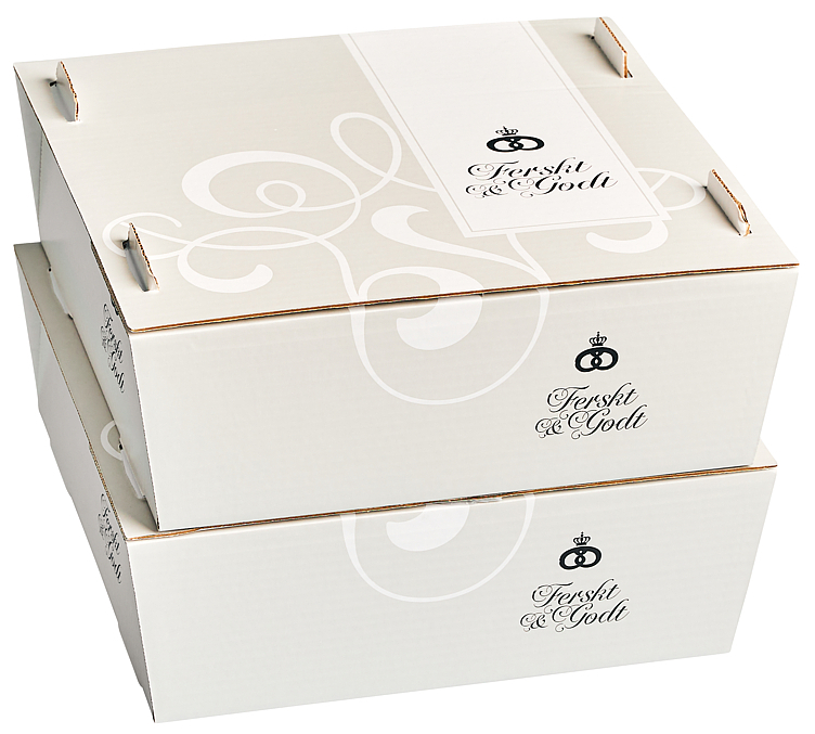 Cake box 340x340x120mm  25pcs