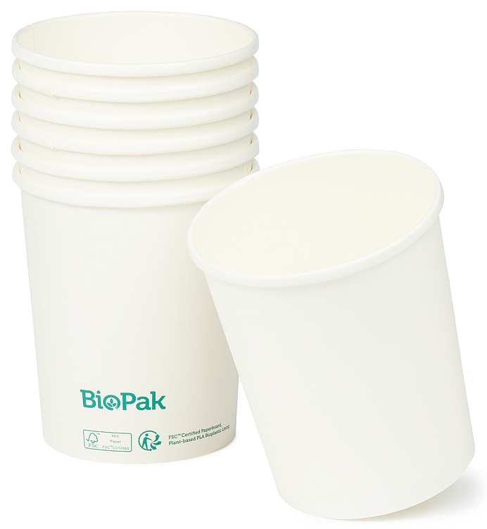 Skål ronda slank papp/pla hvit 950ml 35stk