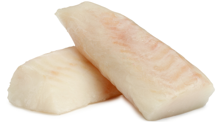 Cod loins 10% glazed 180-200g   2,5kg
