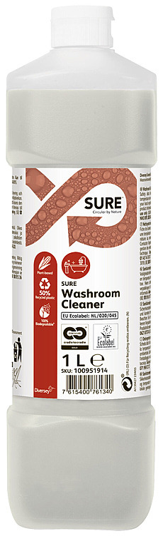 Sure washroom cleaner 1l