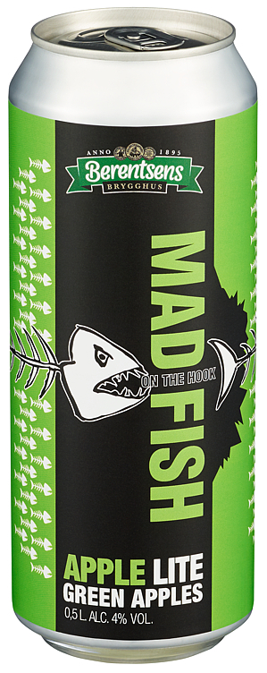 Mad fish apples bx  4%  24x0,5l
