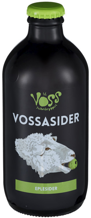 Voss fellesbryggeri vossasider eple   4,7%   24x33cl