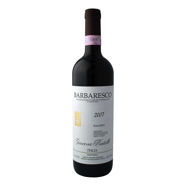 Fratelli giacosa basarin barbaresco 14% 75cl