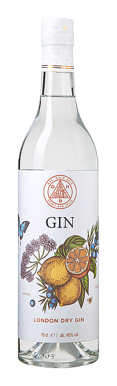 Oslo håndverkdestilleri gin   40%   70cl