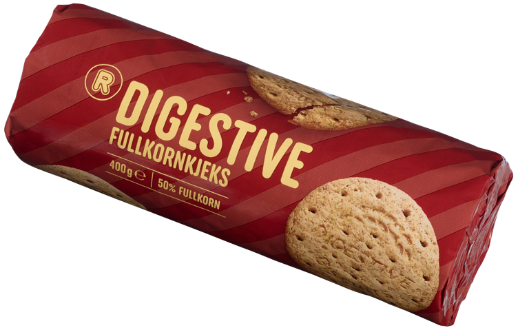 Biscuits whole grain digestive   400g