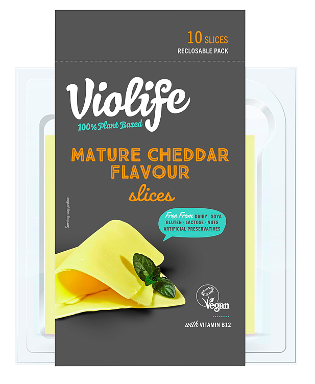 Cheddar flavour slices 200g
