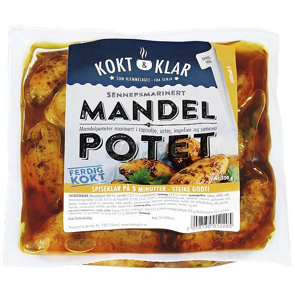 Mustard almond potato   500g