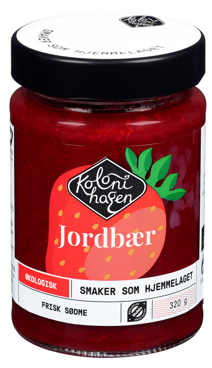 Strawberry jam ecol. 320g