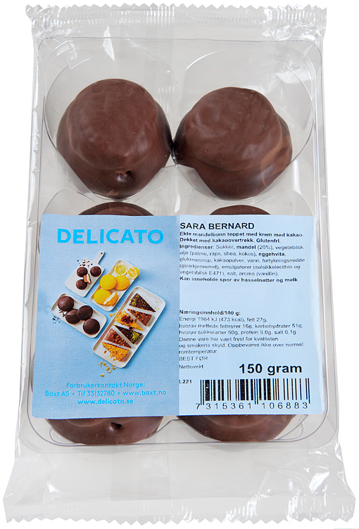 Sara bernard 6pk  150g