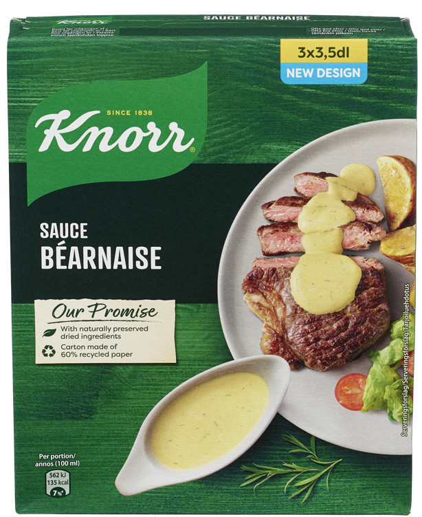 Béarnaise saus 3x19g    57g