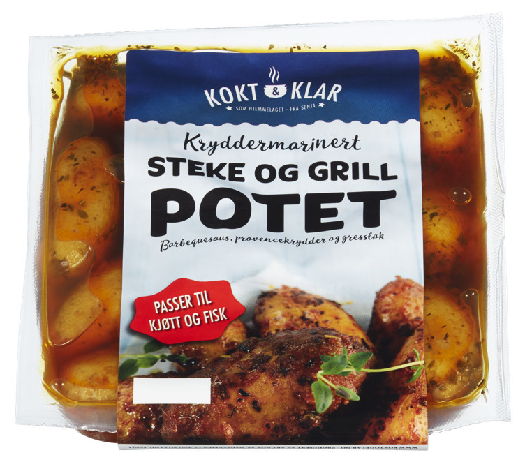 Steke-og grillpotet     500g