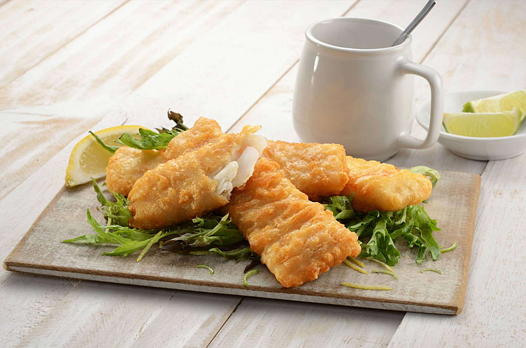 Sprøbakt hvitting filet 4x1kg