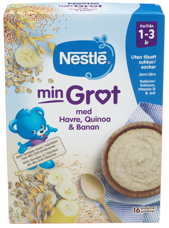 Porridge oats quinoa banana 1-3years  450g