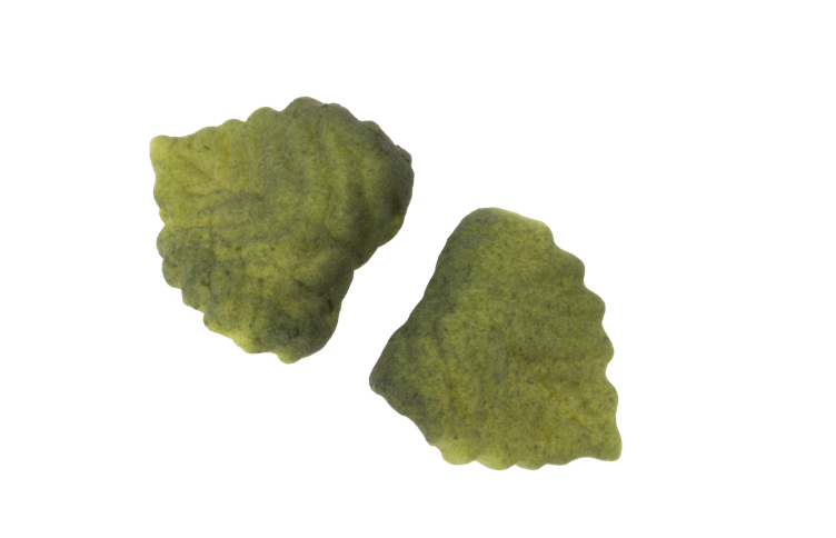 Marsipanblad elegant liten 1,5g  360stk