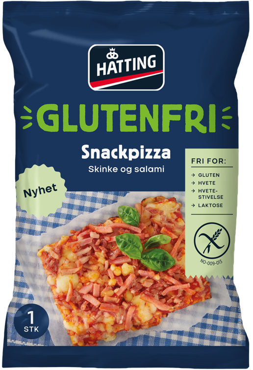 Snackpizza glutenfri 100g
