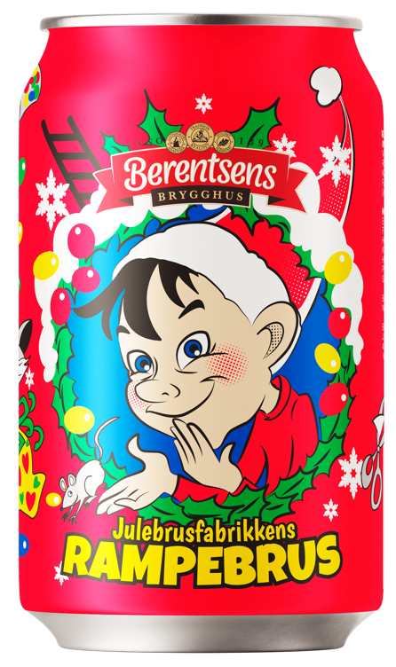 Julebrusfabrikkens rampebrus  24x33cl