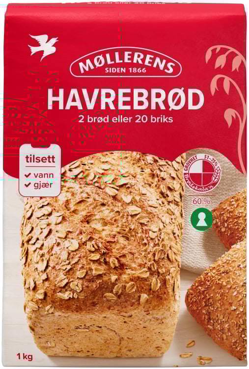 Havrebrød melmiks   1kg