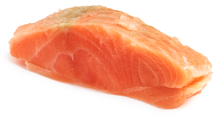 Lakseporsjoner u/skinn og ben iqf 125g 2,5kg